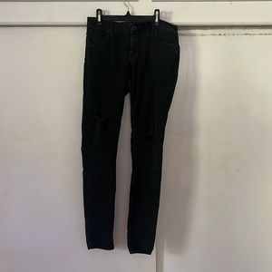RTA Black Distressed Jeans 27